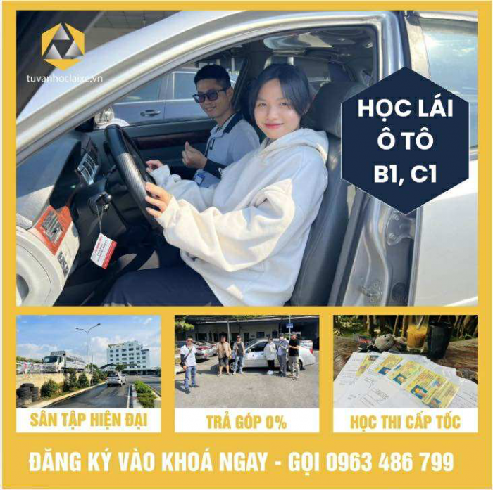 Sở hữu ngay Bằng lái xe ô tô  chỉ với 18tr500k