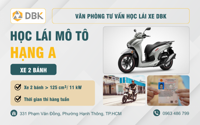 Xe mô tô hạng A