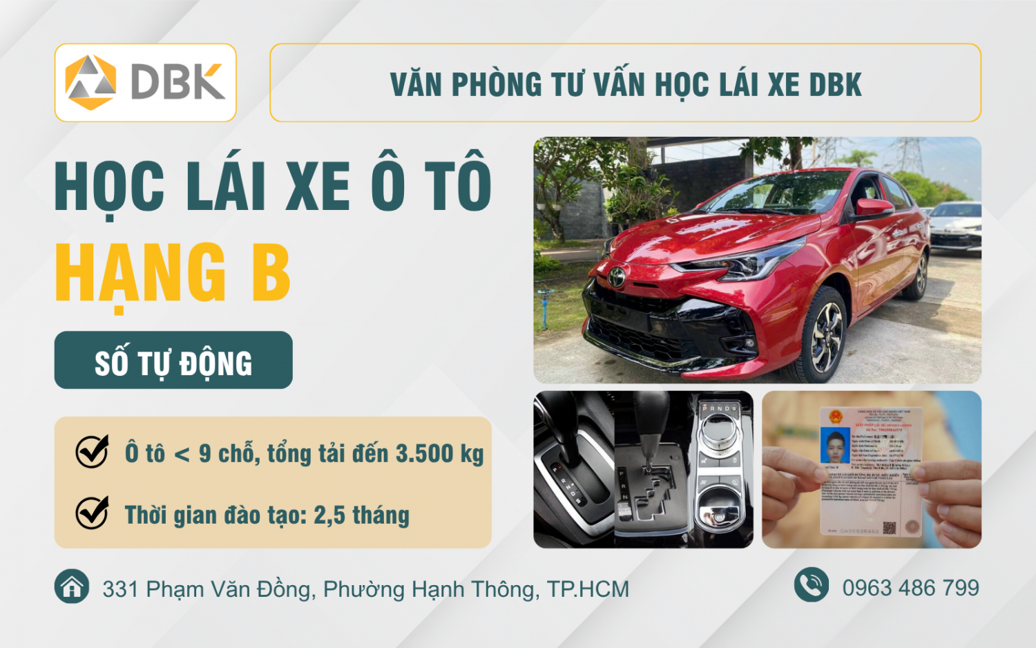 Hạng B số tự động